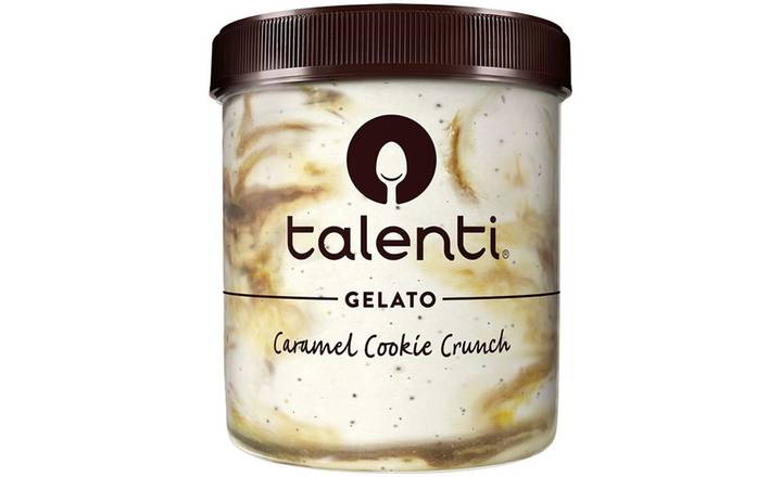 Order Talenti Caramel Cookie Crunch Gelato Pint food online from The Ice Cream Shop store, Mesa on bringmethat.com