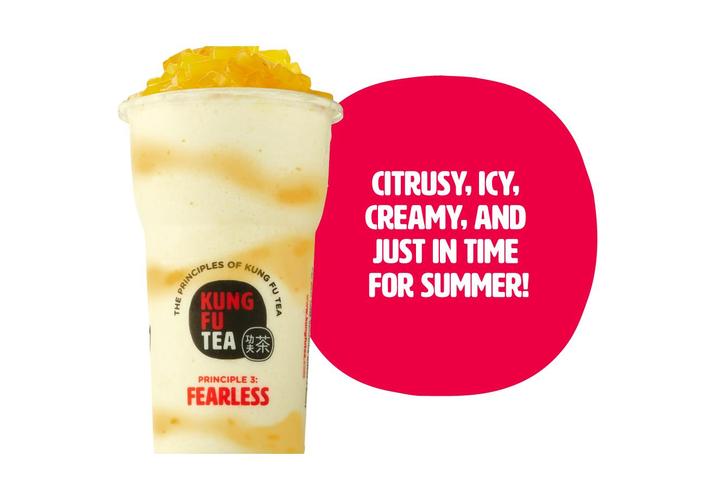 Order Mango Creamsicle food online from Kung Fu Tea store, State College on bringmethat.com