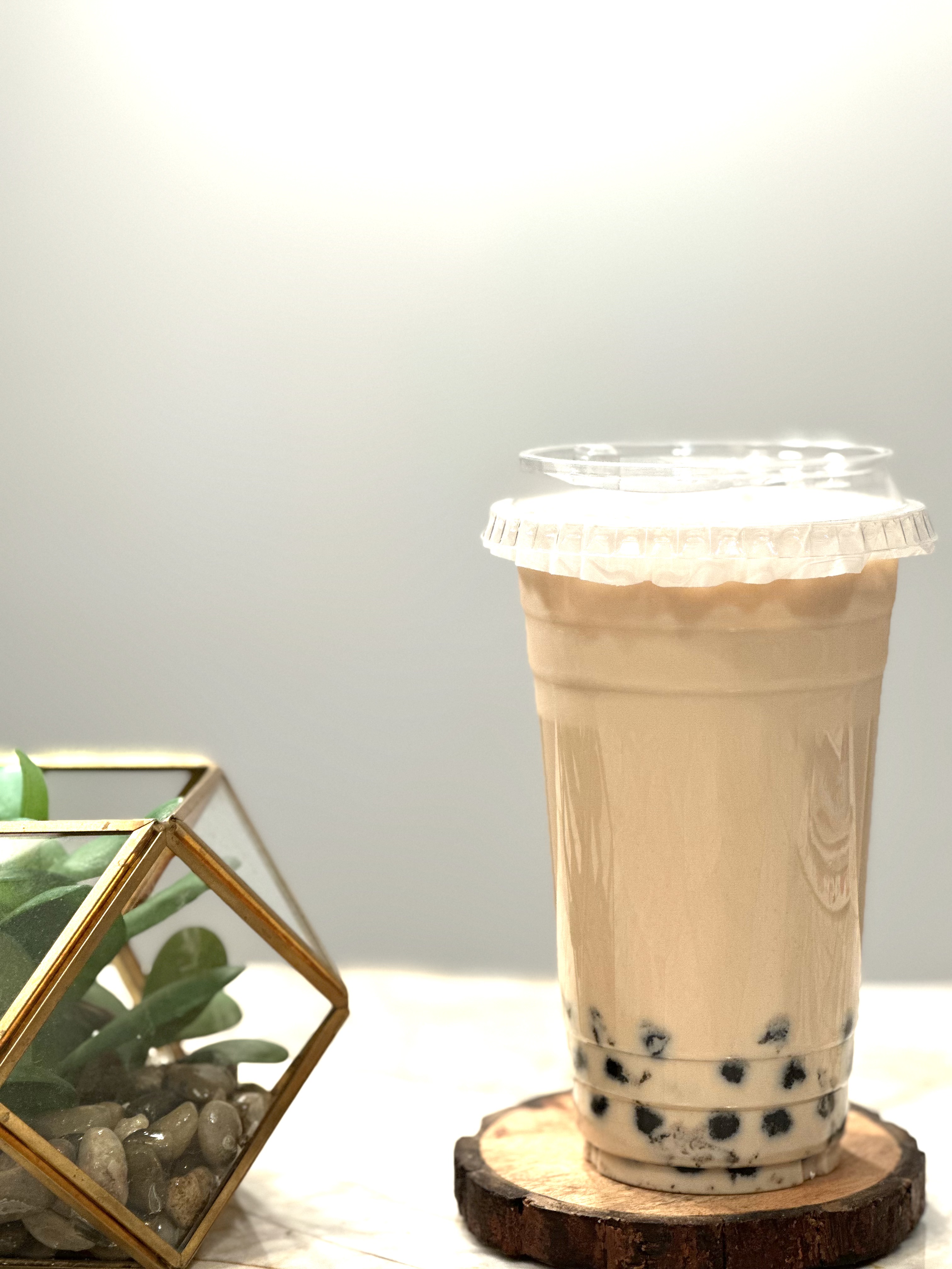 Order ASSAM BLACK MILK TEA WITH BOBA food online from China Ho store, Chicago on bringmethat.com
