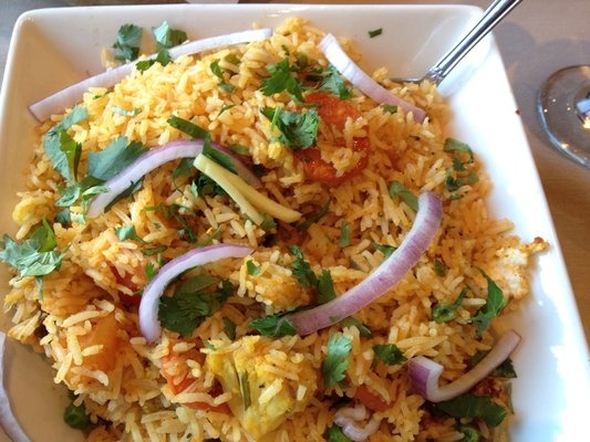 Order Vegetable Biryani food online from New Delhi Palace store, Pasadena on bringmethat.com
