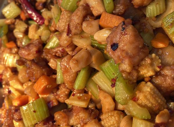 Order Kung Pao Chicken️ food online from Rose Chinese Fast Food store, Oxnard on bringmethat.com