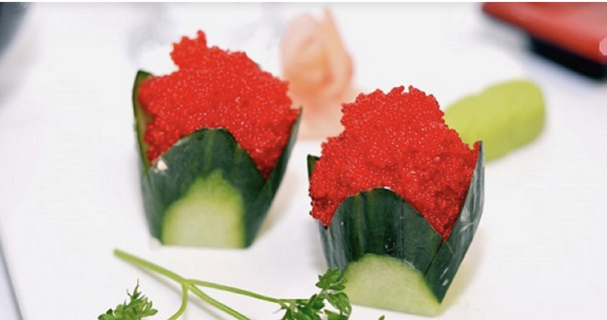 Order Flying Fish Roe food online from Akimoto sushi store, New York on bringmethat.com