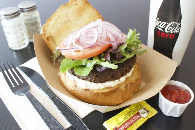 Order Falafel Burger food online from 418 Burgers store, Highland Park on bringmethat.com