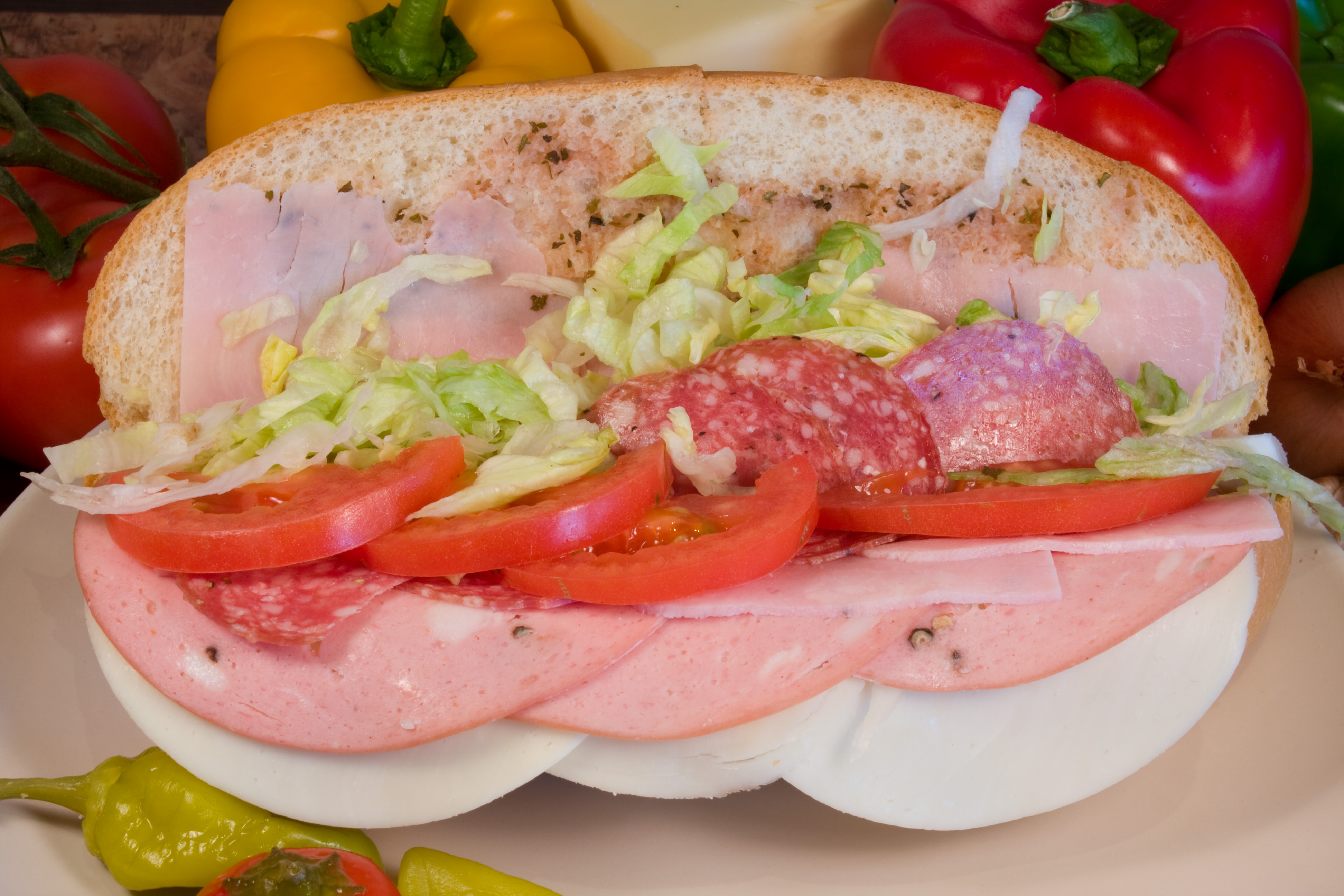 Order Ameci Cold Cuts Sub food online from Ameci Pizza Kitchen store, Brentwood on bringmethat.com