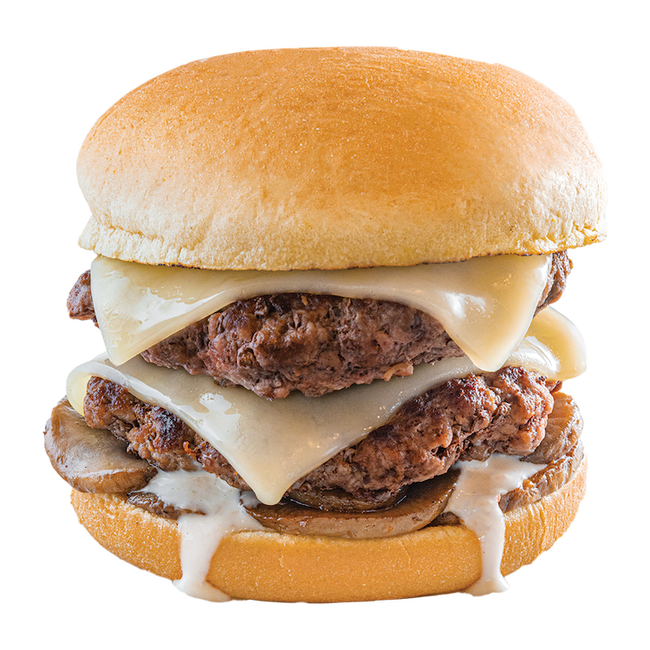 Order Mushroom Swiss Burger food online from Elevation Burger store, Falls Church on bringmethat.com