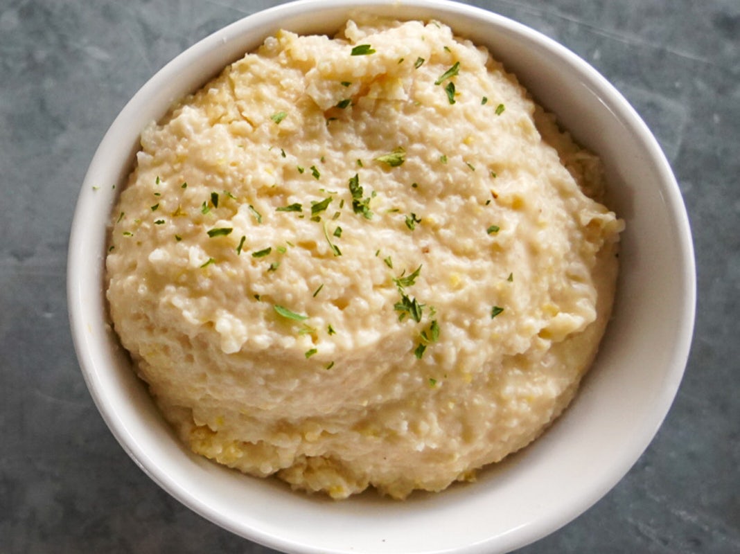 Order Smoked Gouda Grits food online from Dish Society store, Houston on bringmethat.com