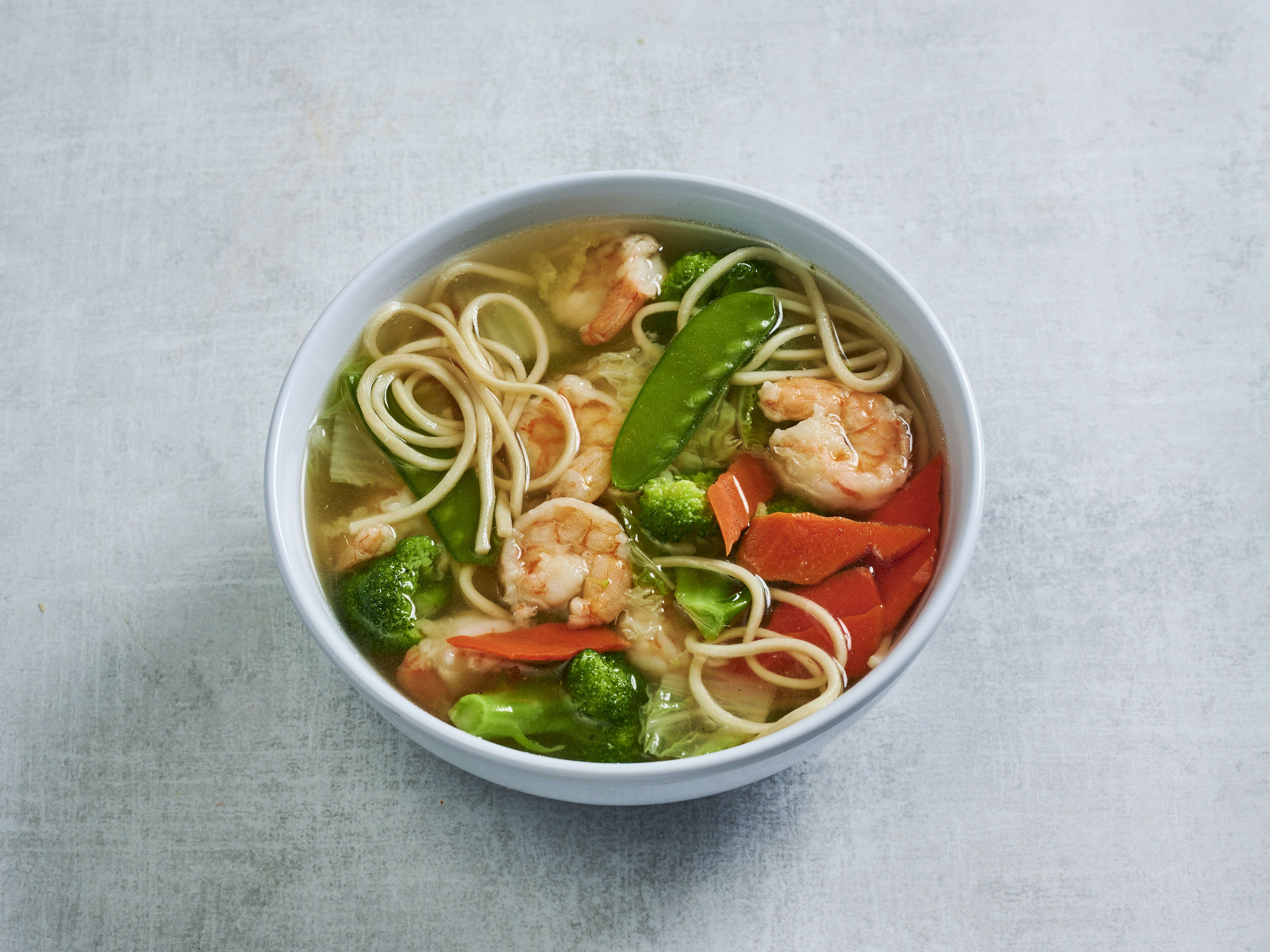 Order Shrimp Noodle Soup food online from Rice Wok store, Studio City on bringmethat.com