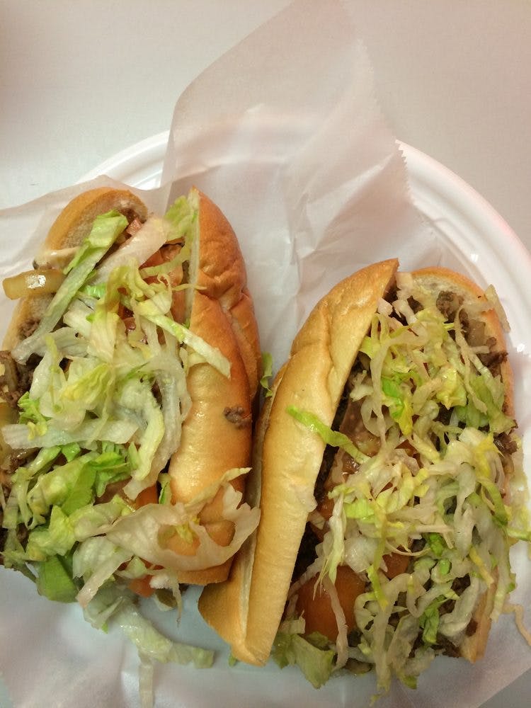 Order Cheese Steak Sub - Small food online from Paris Pizza store, Wilmington on bringmethat.com