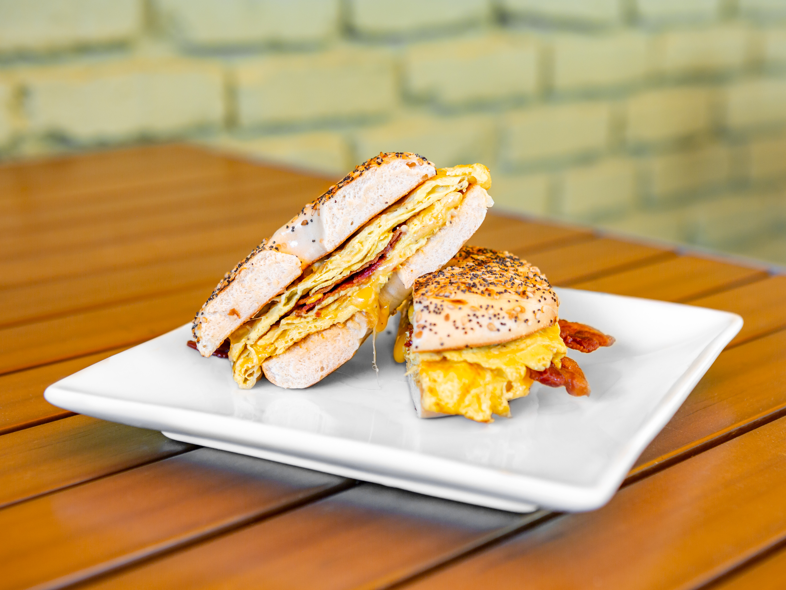 Order 7. Bacon Egg and Cheese Sandwich food online from Savi Provisions store, Atlanta on bringmethat.com