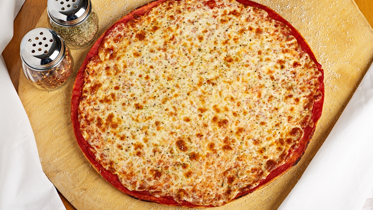 Order 12" THIN CRUST CHEESE food online from Judy Pizza store, Highland Park on bringmethat.com