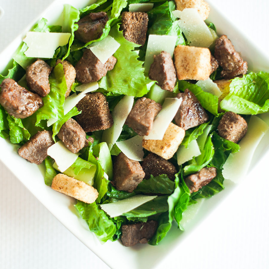 Order Steak Tips Salad food online from Piezoni store, Franklin on bringmethat.com