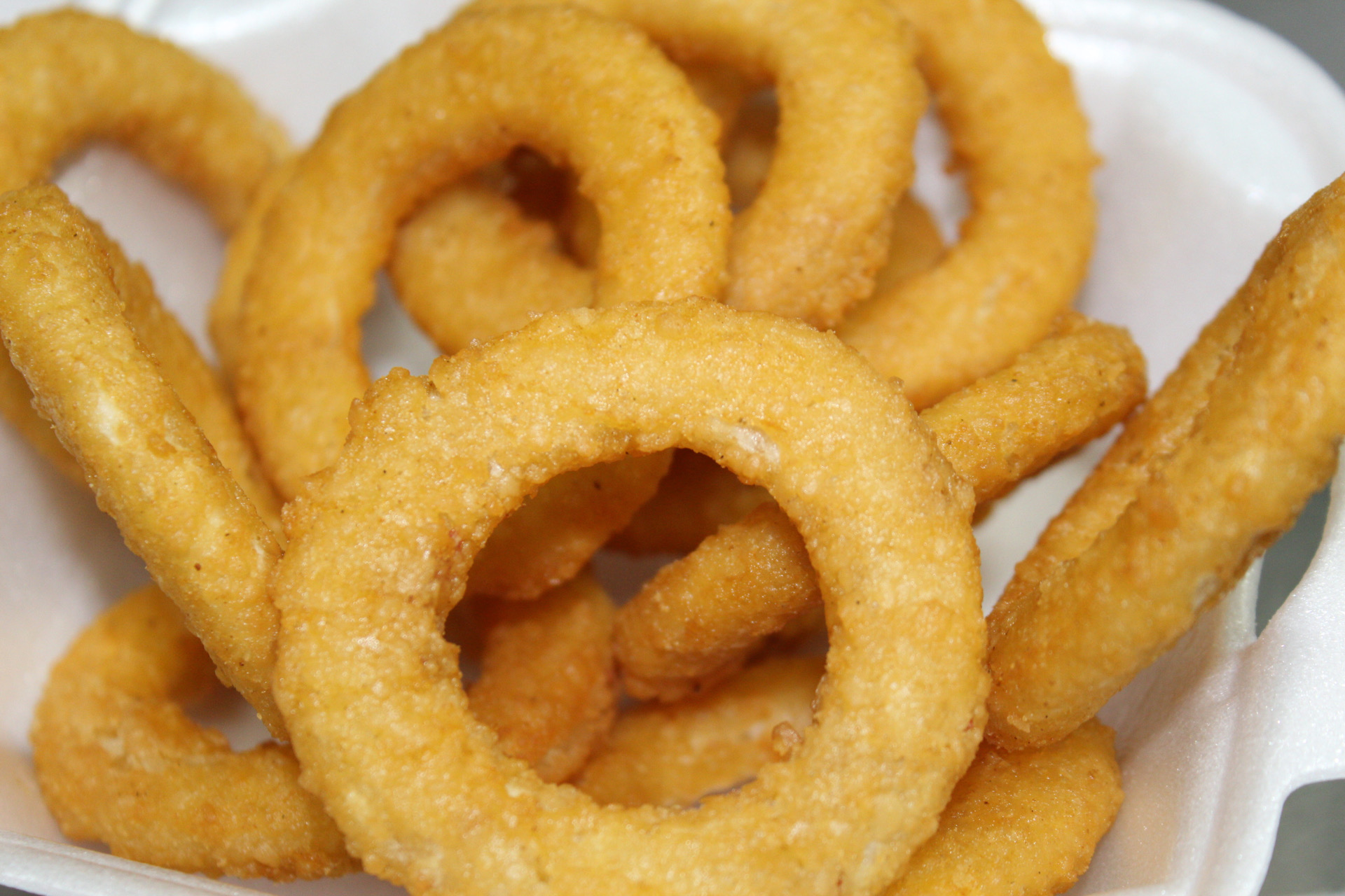 Order Onion rings (12pcs) food online from Yummy Taco store, Inwood on bringmethat.com