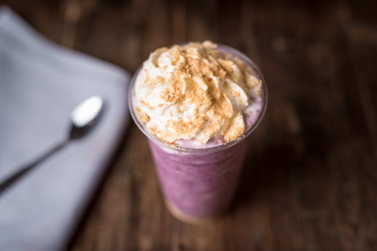 Order Blueberry Pie Iced Frappuccino food online from Kava Coffee House store, Howell Township on bringmethat.com