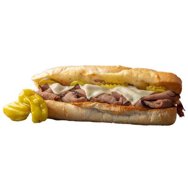 Order Roast Beef and Cheese Sandwich food online from Imo's Pizza store, St. Peters on bringmethat.com