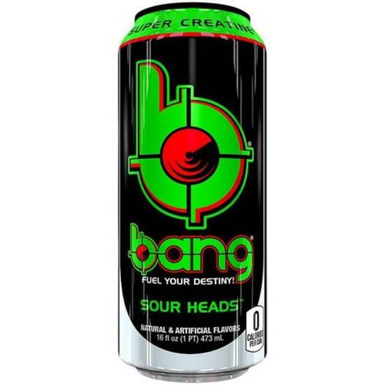 Order Bang Energy Drink - Sour Heads food online from IV Deli Mart store, Goleta on bringmethat.com
