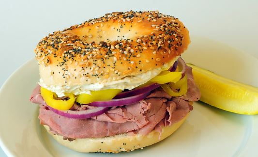 Order The Downtowner food online from Bagel Jay store, Snyder on bringmethat.com