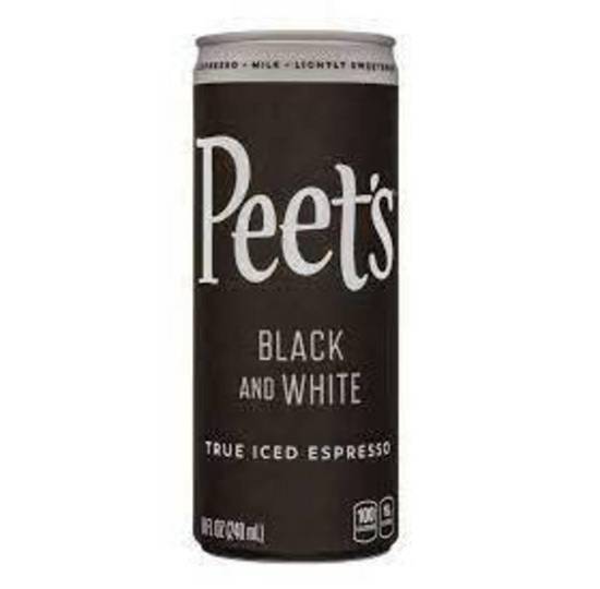 Order Peet's Iced Espresso - Black & White food online from IV Deli Mart store, Goleta on bringmethat.com