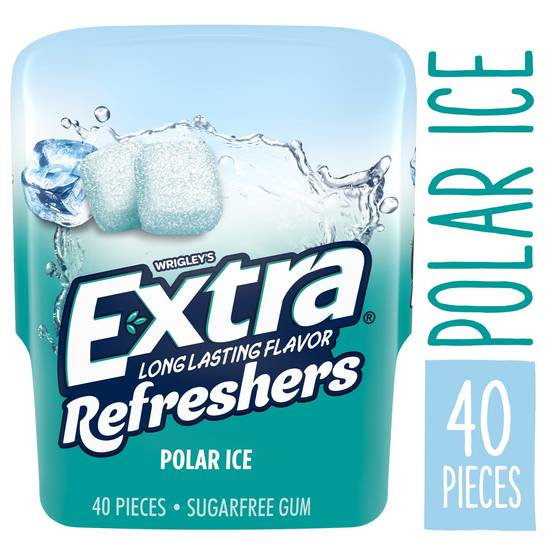 Order Extra Refreshers Polar Ice Chewing Gum, 40 CT food online from Cvs store, MONTEZUMA on bringmethat.com