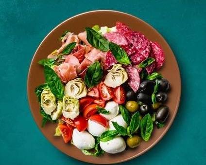 Order Signature Antipasto Salad food online from The Wing Bar store, Pittsburgh on bringmethat.com