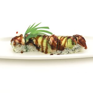 Order E19. Dragon Roll food online from Galleria Mart Texan Soft Tofu store, Carrollton on bringmethat.com