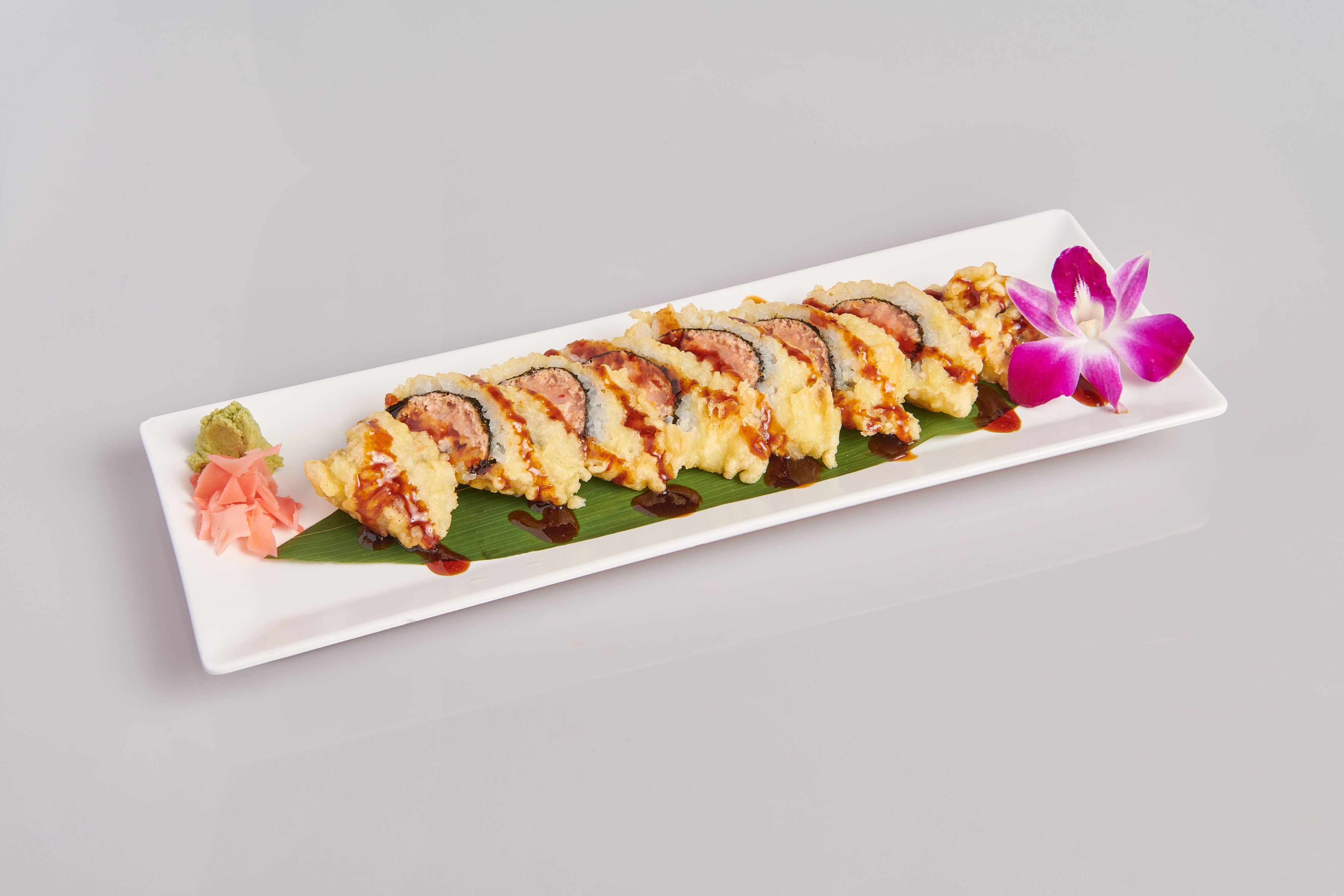 Order Spicy Tuna Tempura Roll food online from Miyako Japanese store, Santa Monica on bringmethat.com