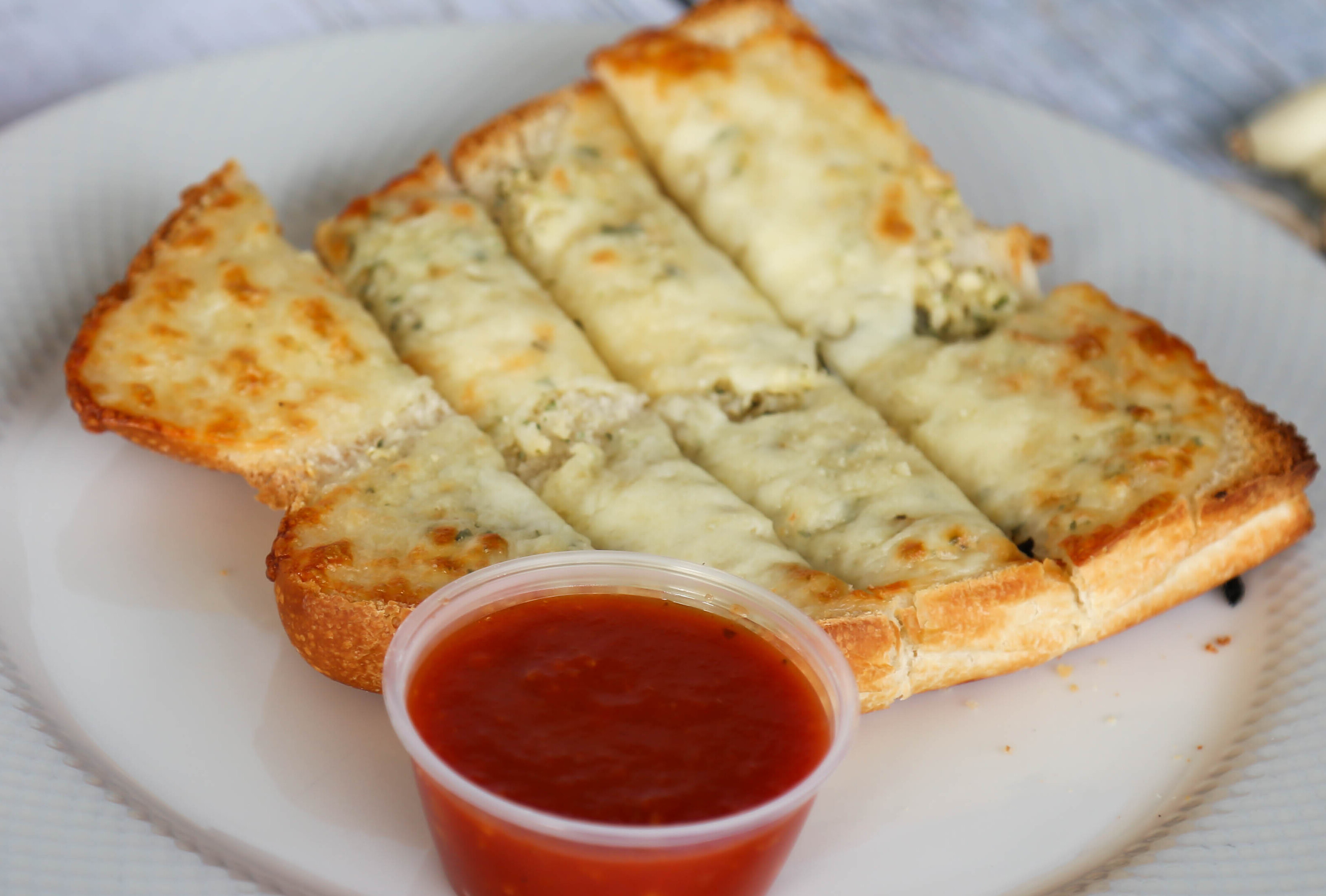 Order Garlic Bread with Cheese food online from Vito's Gourmet Pizza store, Pompano Beach on bringmethat.com