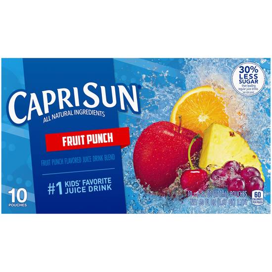 Order Capri Sun, Fruit Punch food online from Cvs store, FOUNTAIN VALLEY on bringmethat.com