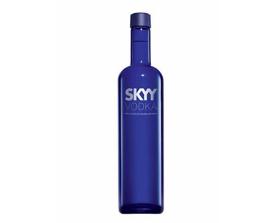Order Skyy Vodka, 375mL bottle (40% ABV) food online from Moby Liquor store, Los Angeles on bringmethat.com