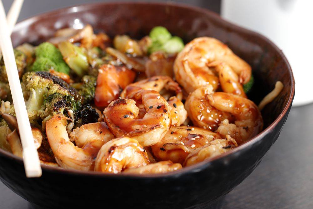 Order Teriyaki Shrimp food online from Tokyo Express store, San Antonio on bringmethat.com
