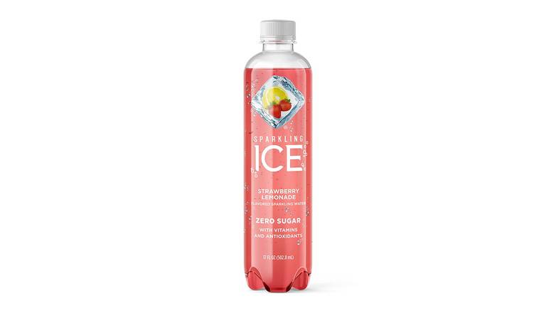 Order Sparkling Ice Strawberry Lemonade Sparkling Water food online from Exxon Constant Friendship store, Abingdon on bringmethat.com