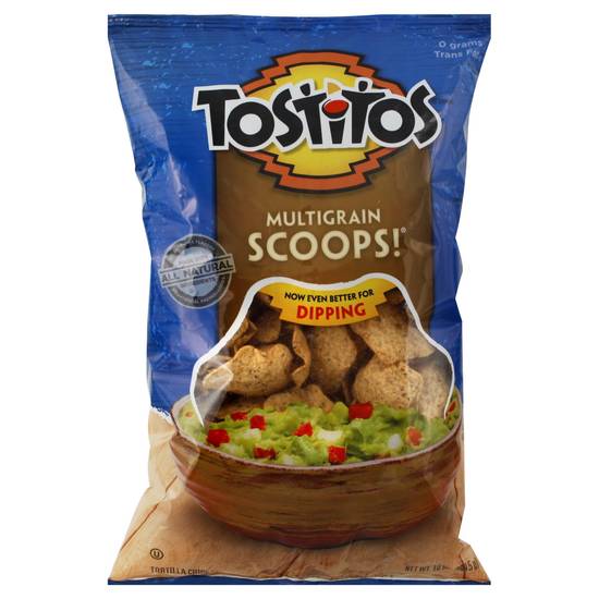 Order Tostitos Tortilla Chips Multigrain (10 oz) food online from Rite Aid store, Yamhill County on bringmethat.com