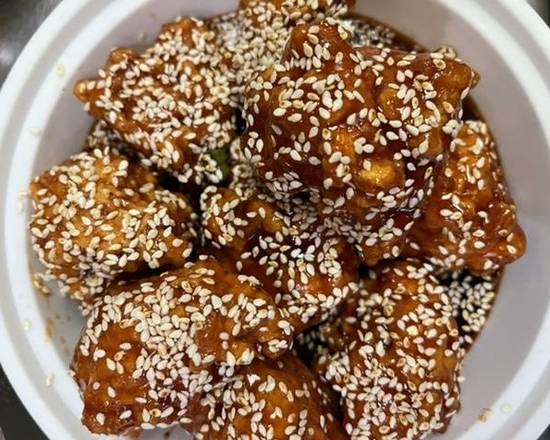 Order White Meat Sesame Chicken  food online from Asian Wok store, Alexandria on bringmethat.com