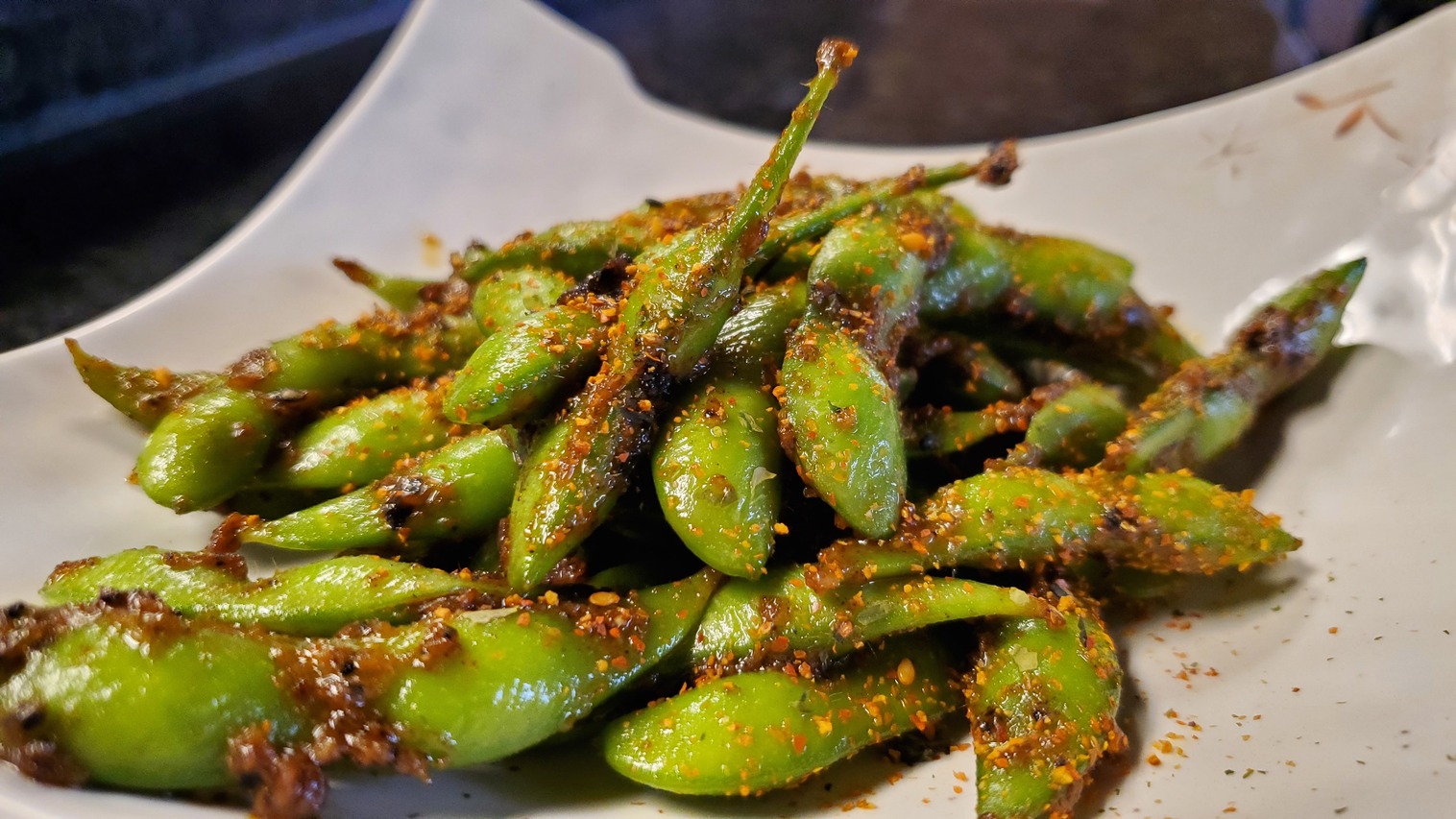Order Spicy Miso Edamame food online from Shomi store, Stockton on bringmethat.com
