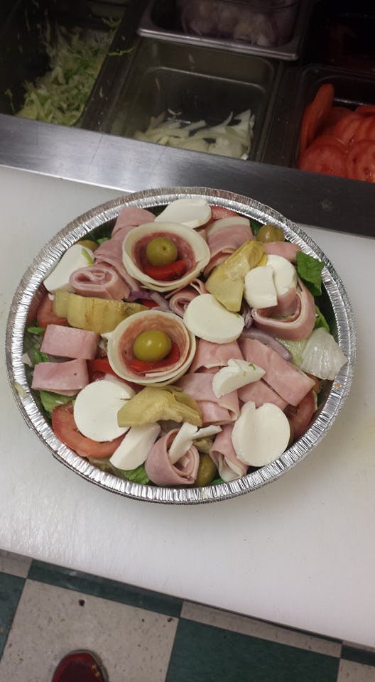 Order Antipasto Salad - For One food online from Potsy Pizza store, Allentown on bringmethat.com