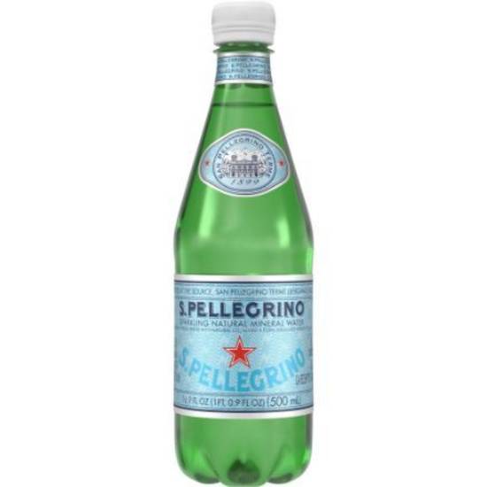 Order San Pellegrino Sparkling Water Glass Bottle (16.9 oz) food online from 7-Eleven By Reef store, Marietta on bringmethat.com