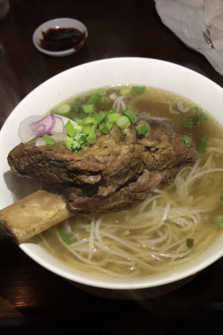 Order Special Signature Short Rib Beef Noodle Soup (Phở sườn bò) food online from Hello Saigon store, New York on bringmethat.com