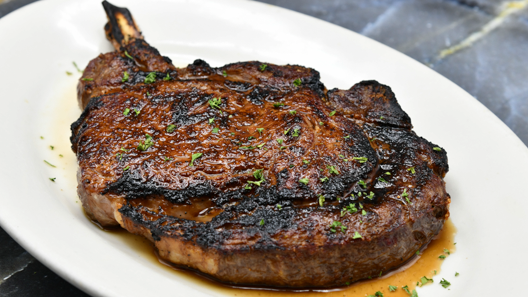 Order Prime Bone-In Ribeye food online from Mortons The Steakhouse-King of Prussia store, King of Prussia on bringmethat.com