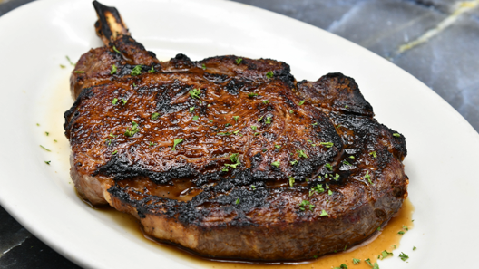 Order Prime Bone-In Ribeye food online from Morton The Steakhouse store, Nashville on bringmethat.com