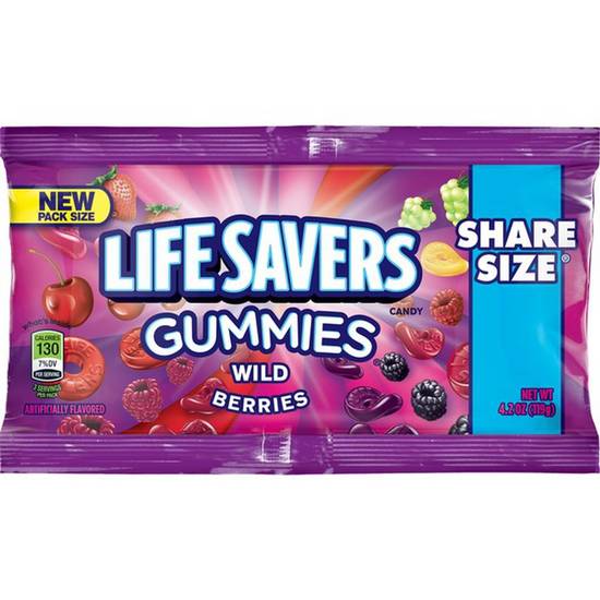 Order Lifesavers Gummies Wild Berries food online from Exxon Food Mart store, Port Huron on bringmethat.com