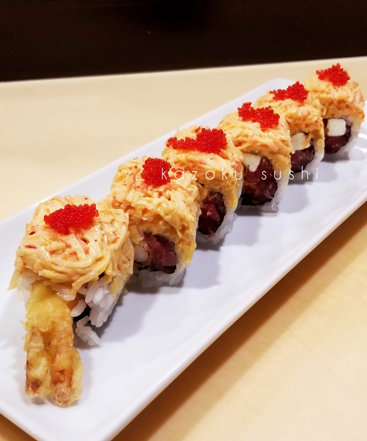 Order Oishii Roll food online from Kazoku Sushi store, Troy on bringmethat.com