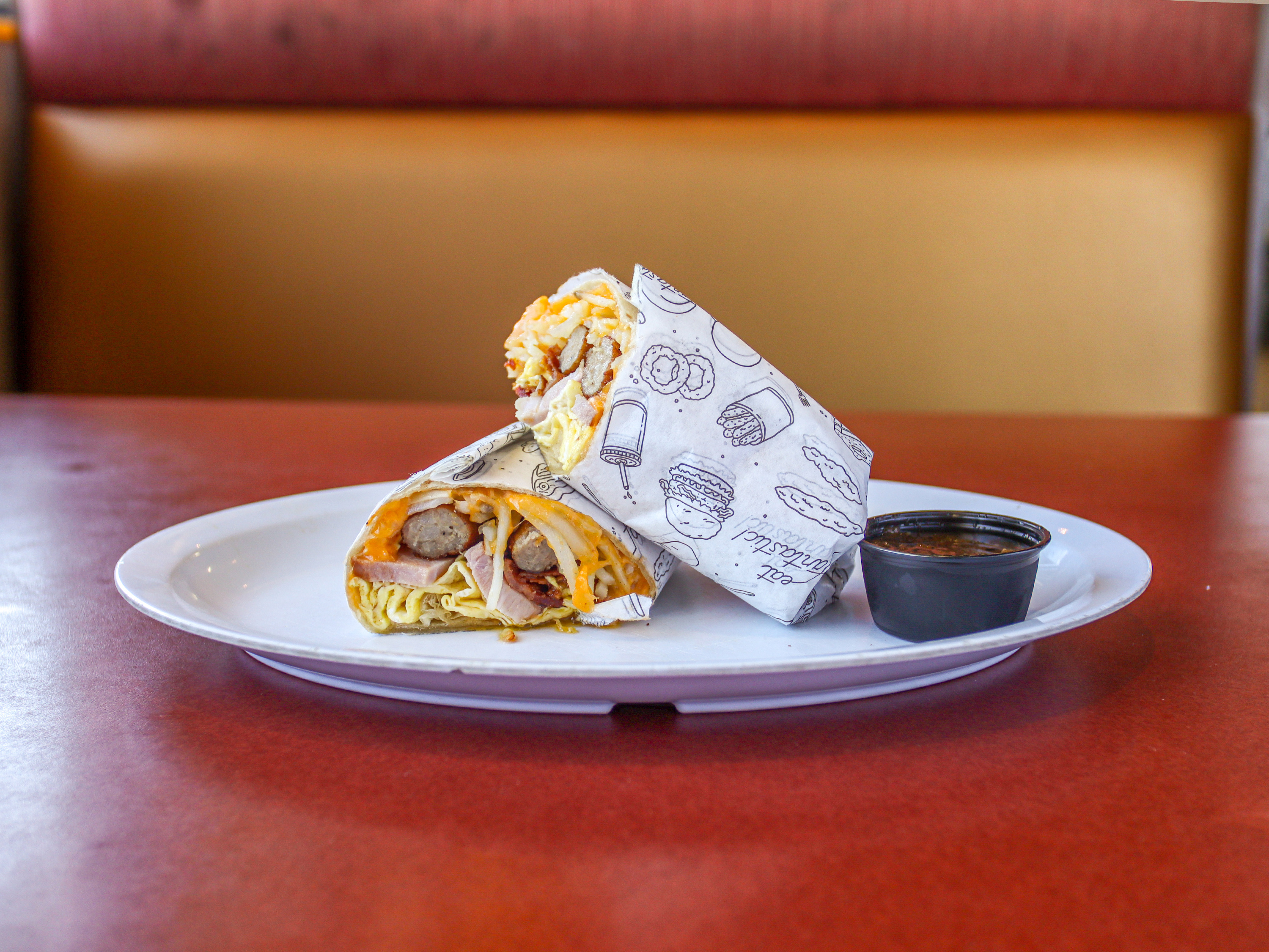 Order The Fantastic Breakfast Burrito food online from Fantastic Cafe store, Norco on bringmethat.com