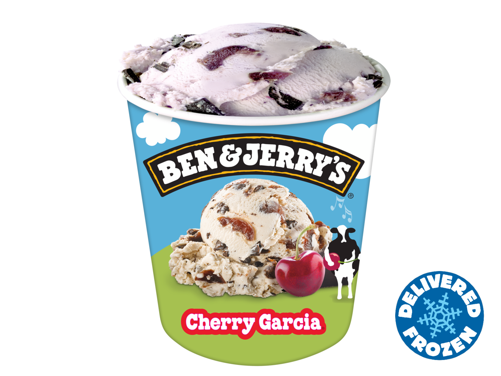 Order Ben & Jerry's Cherry Garcia Pint food online from Quiznos - Legacy Pkwy store, Plano on bringmethat.com