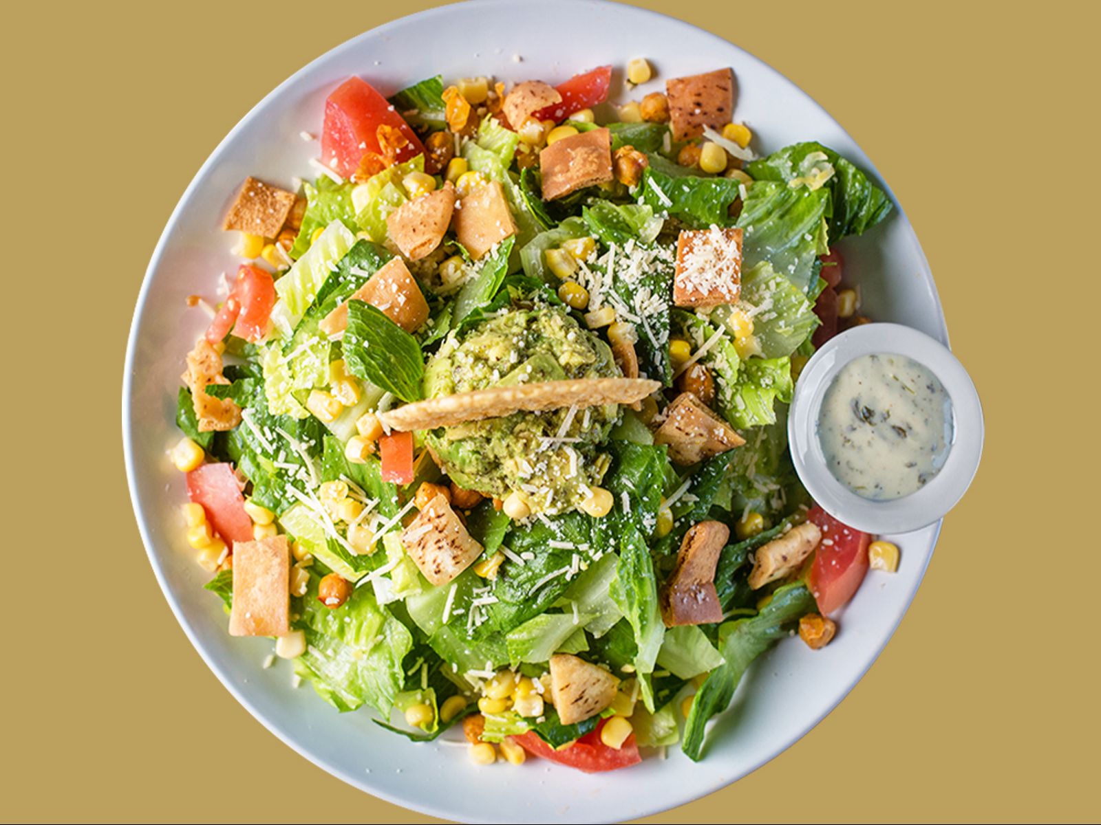 Order Caesar Salad food online from Micheline Pita House store, Solana Beach on bringmethat.com