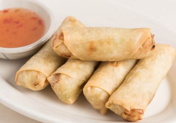 Order Crispy Spring Roll food online from Thai Lily Cafe store, Houston on bringmethat.com