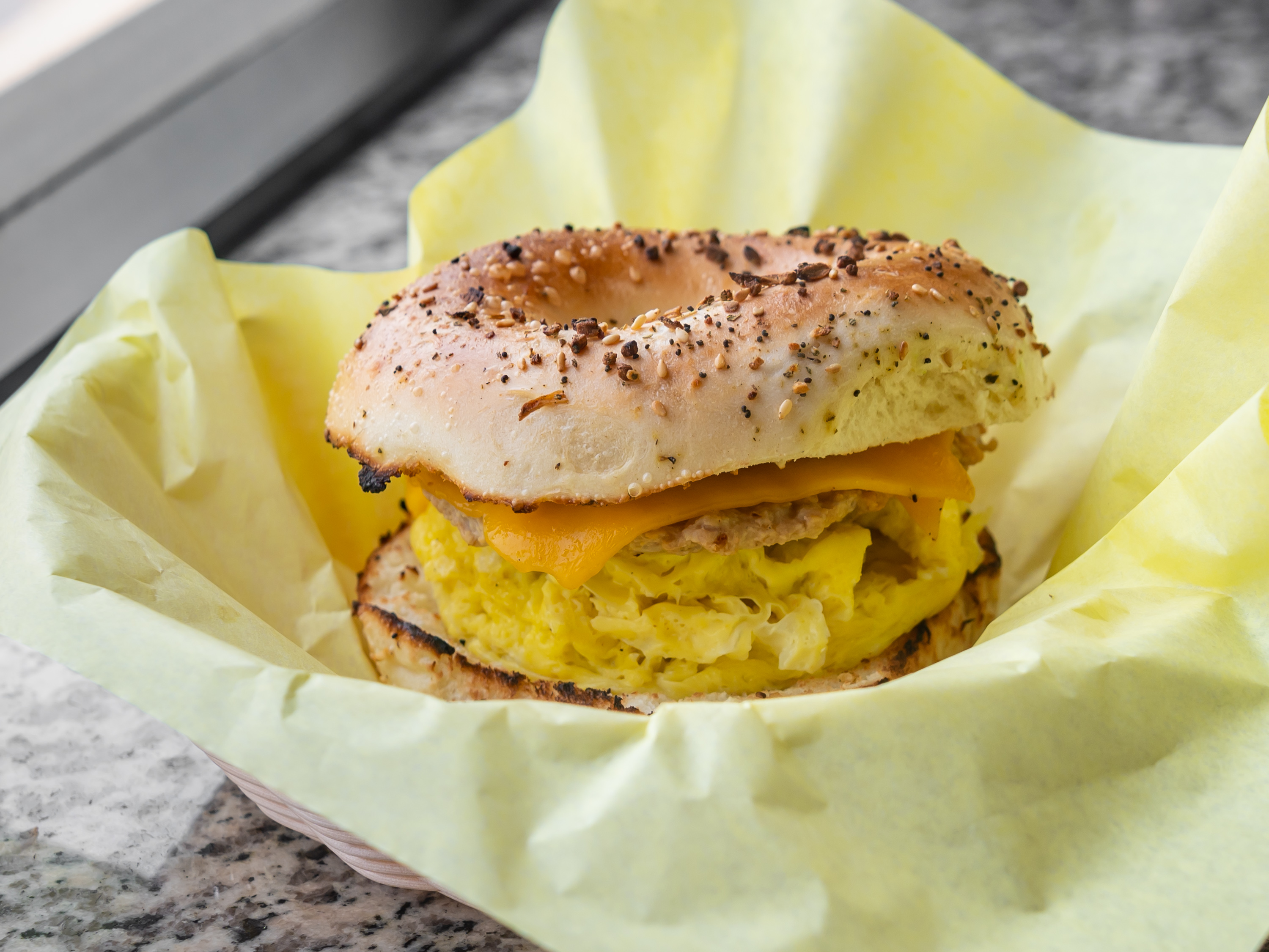 Order 1. The Sausage  food online from Bagel Time store, Moreno Valley on bringmethat.com