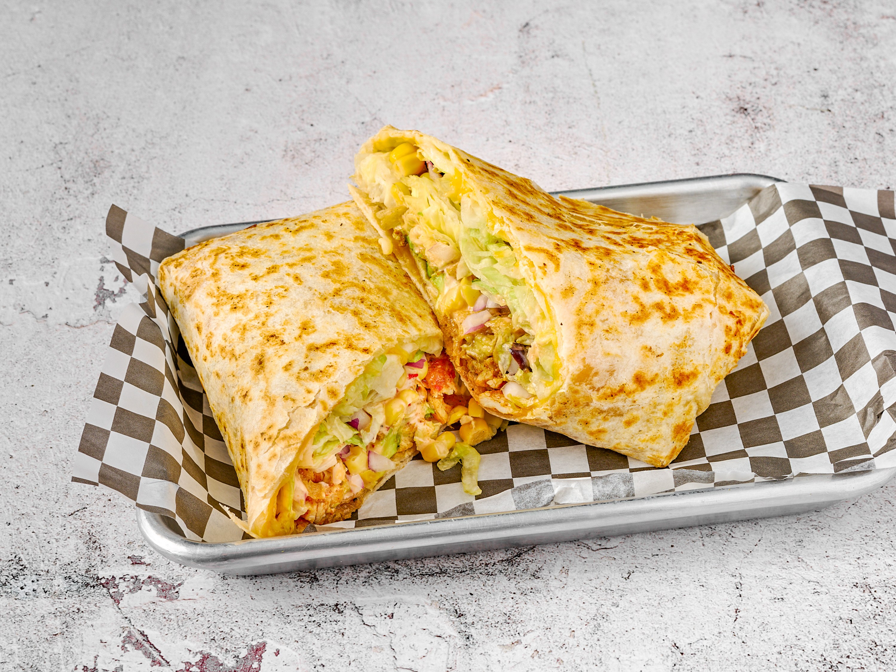 Order Southwest Wrap food online from Twisted Burger store, Grayslake on bringmethat.com