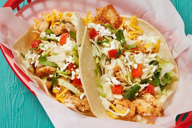 Order Fajita Chicken Taco food online from Fuzzy's Taco Shop store, Fort Collins on bringmethat.com