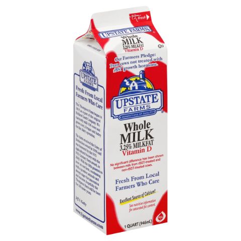 Order Upstate Farms Whole Milk 1 Quart food online from 7-Eleven store, Niagara Falls on bringmethat.com