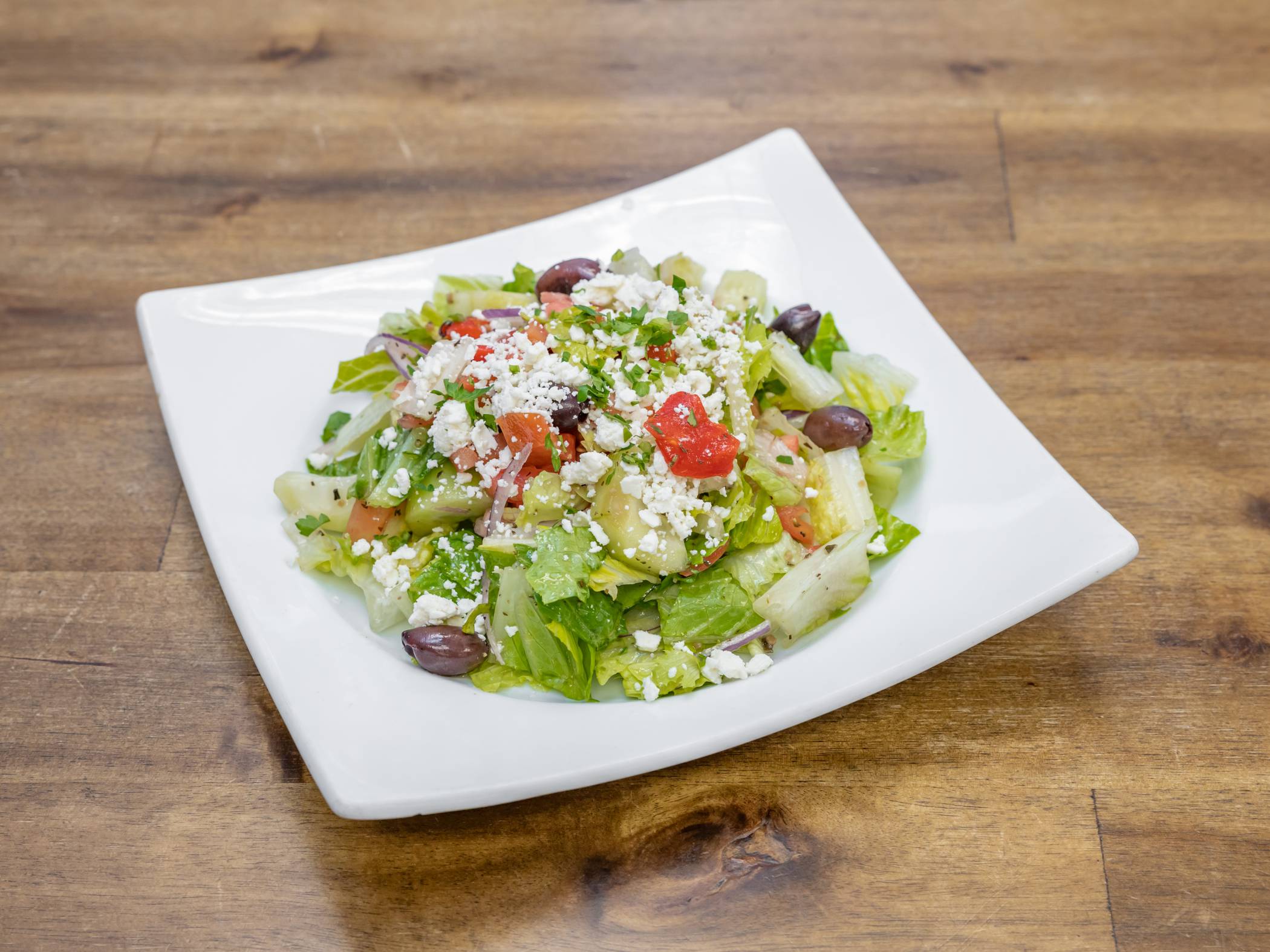 Order Greek Salad  food online from Cafe Miro store, Westminster on bringmethat.com