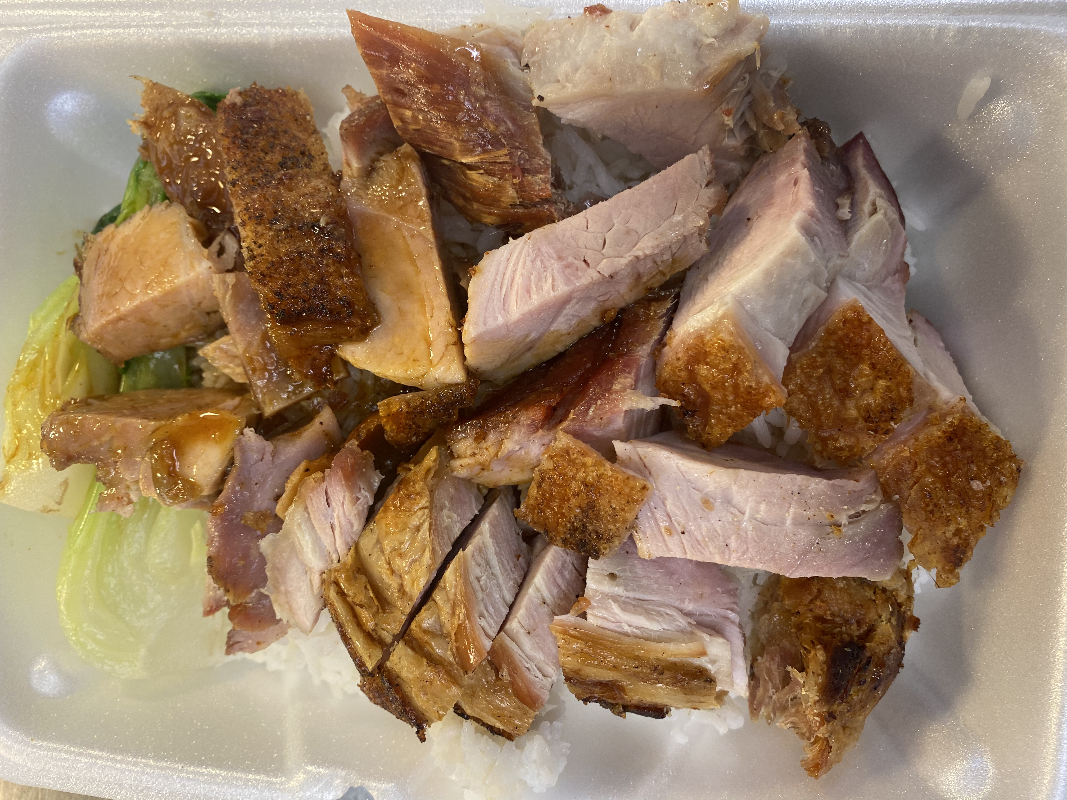 Order Roasted Pork on Rice Lunch Box food online from Jason Bbq store, Morton Grove on bringmethat.com